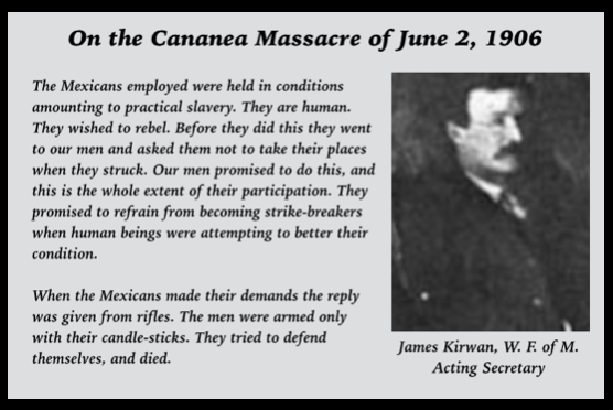 James Kirwan WFM, Quoted in AtR of June 30, 1906