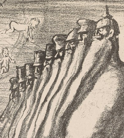 Masses, God of War, Detail, Boardman Robinson, Aug 1916