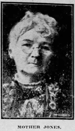 Mother Mary Harris Jones, Decatur Herald IL, May 14, 1916