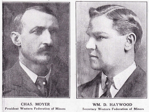 Moyer and Haywood, Wilshire's Magazine, 1906