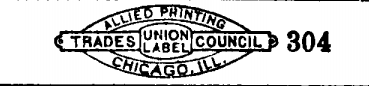 Union Bug, American Socialist, Oct 28, 1916