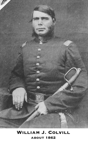 William J Colvill, ab 1862, Cpt later Col MN 1st