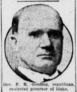 Elections, ID Gov Gooding Re-elected, Spk Prs, Nov 14, 1906