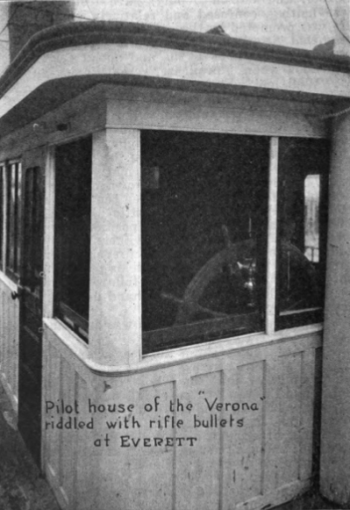 Everett Massacre, Bullets in Verona, Nov 5, 1916, WCS