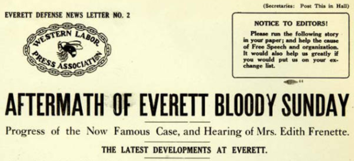 Everett Massacre, Def News Letter 2, ab Dec 9, 1916