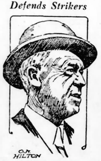 Hilton Defends Mesabi Strikers, Lansing MI State Jr, Sept 11, 1916, crpd