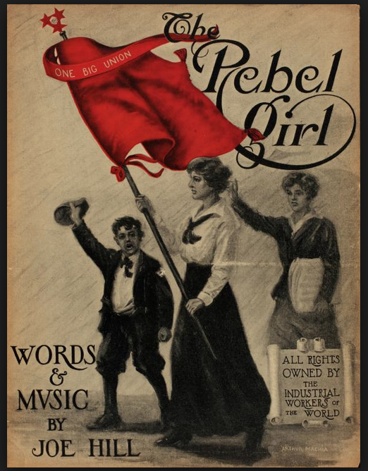 The Rebel Girl, Joe Hill, Sheet Music