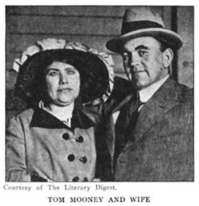 Tom and Rena Mooney, ISR, Dec 1916