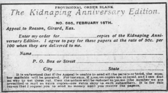 HMP, Order Kidnap Anvrsy Ed, AtR, Jan 19, 1907