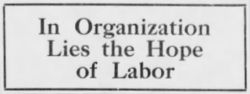 Everett Labor Journal, Hope, Feb 2, 1917