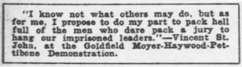 HMP, St John Speech at Goldfield, AtR, Feb 2, 1907