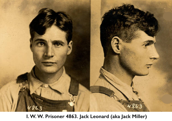 Everett Class War Prisoners 1916-17, Jack Leonard (John L. Miller)