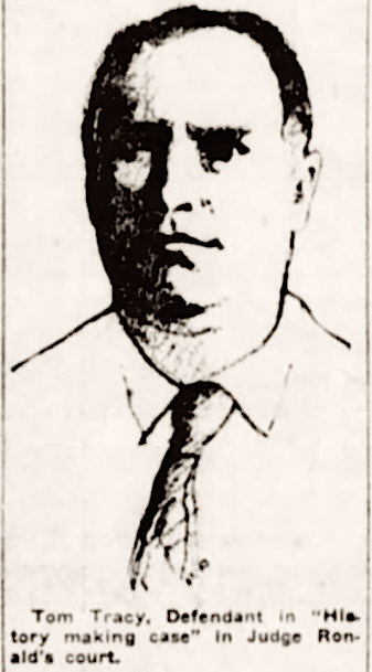 Everett Massacre, Tom Tracy in Seattle Courtroom, Stt Str Mar 9, 1917