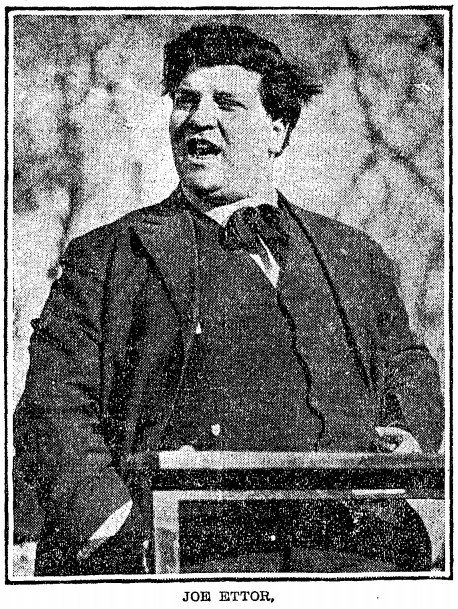 Joe Ettor Speaks in Boston for Joe Hill, Globe, Nov 8, 1915, no text, smaller