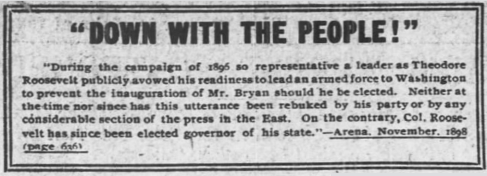 EVD HMP Roosevelt Down with People, AtR, Apr 20, 1907