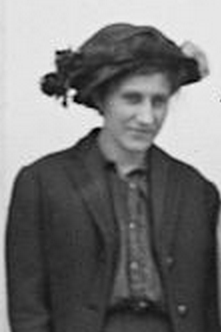 Mary Petrucci, on tour, May 1914