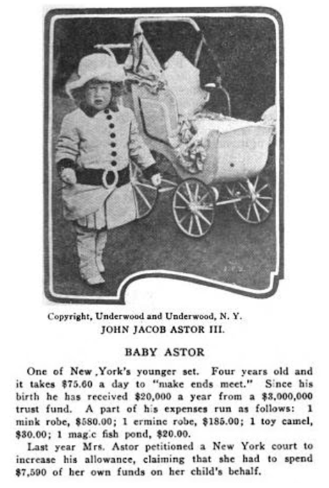 Not Starving Baby Astor, ISR Apr 1917