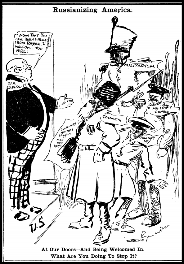 Russia America, Ryan Walker, AmSc, Apr 7, 1917