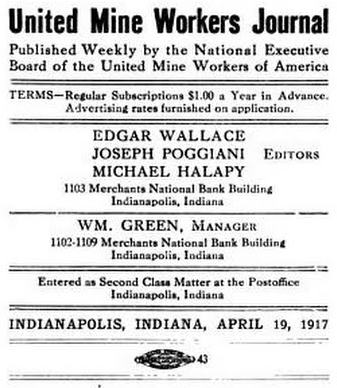 UMWJ, Eds Wallace Poggiani, Halapy, Apr 19, 1917