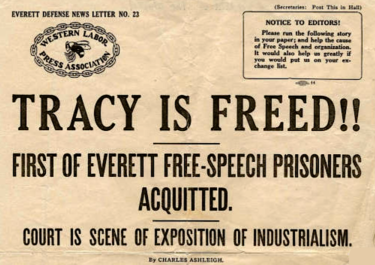Everett Massacre, Def News #23, Tracy Freed, May 5, 1917