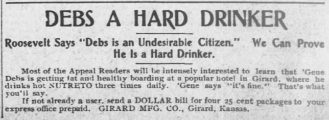 HMP, EVD, Nutreto Ad, AtR, May 4, 1907