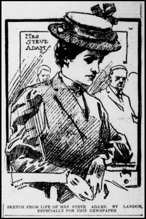 HMP, Mrs Steve Adams by Landon, Spk Prs, May 24, 1907