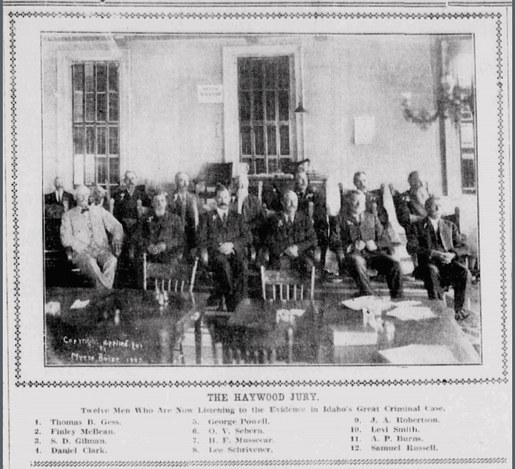 HMP, Haywood Jury, DEN June 5, 1907