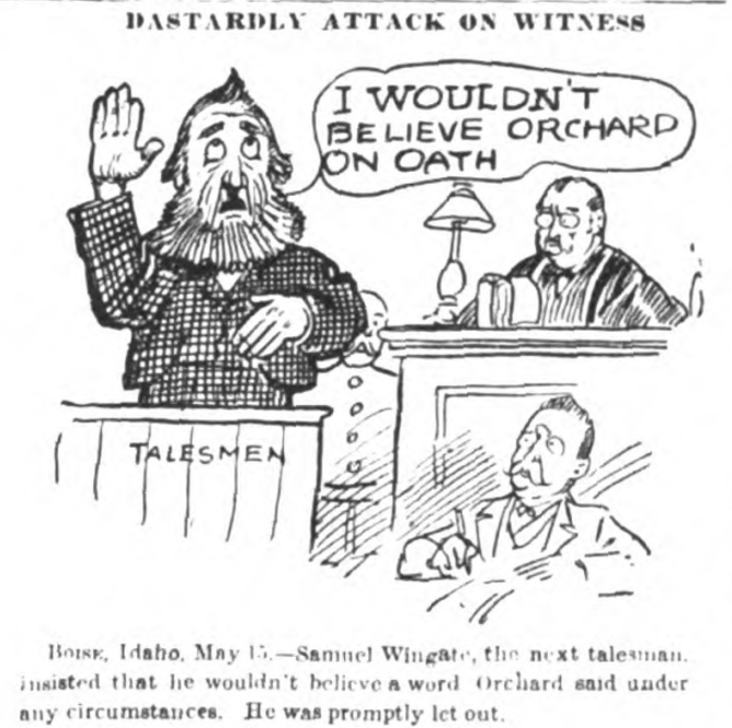HMP, Wilshires Cover, Daily Liar, June 1907, Jury