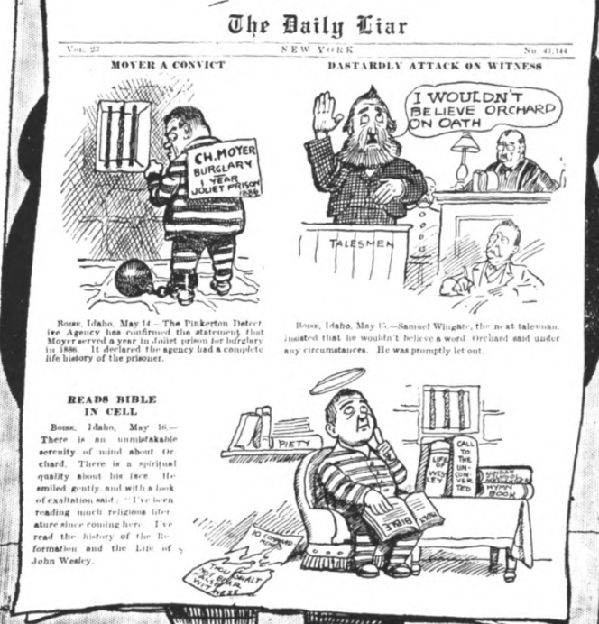 HMP, Wilshires Cover, Daily Liar, June 1907, crpd