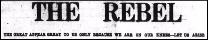 Hallettsville, TX, The Rebel, Let Us Arise, June 2, 1917
