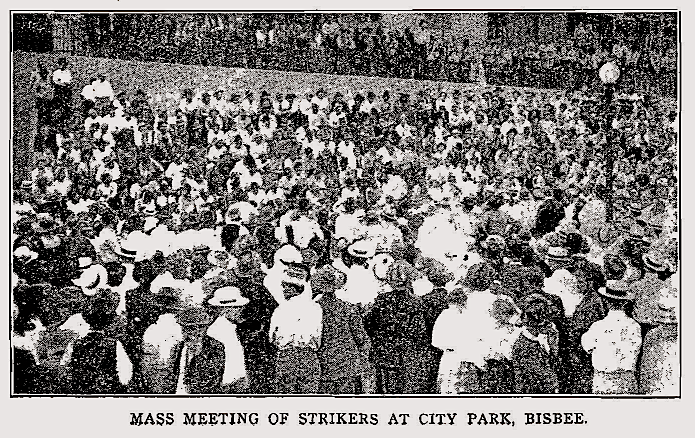 Butte, Bisbee AZ Metal Miners Strikes, ISR Aug 1917-3