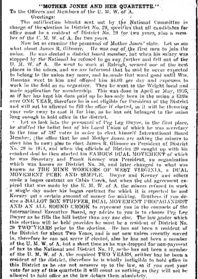 MJ, Beckley Messenger, Ad p5-3, July 10,1917