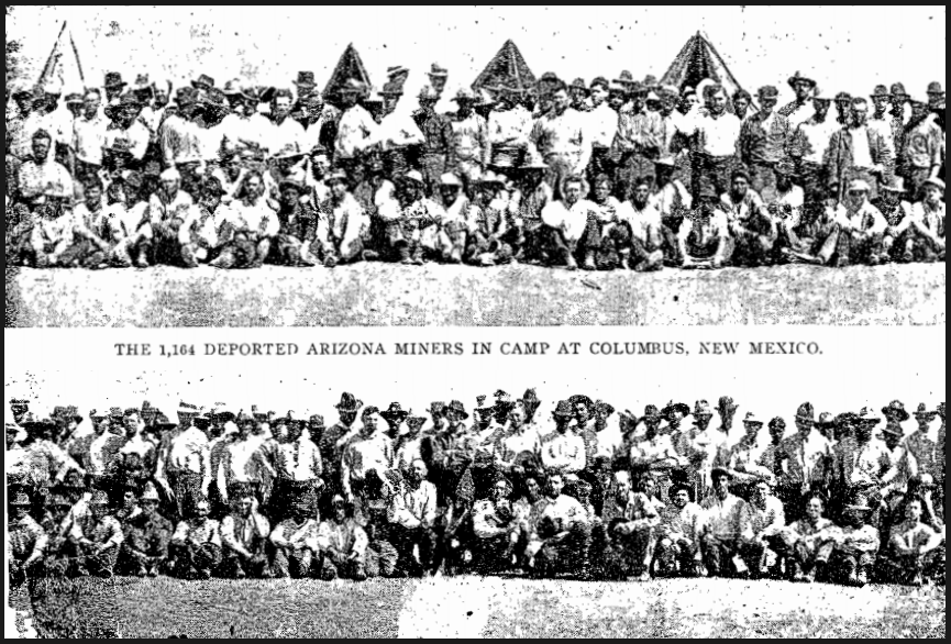 Bisbee Deportation, 1164 Columbus NM, ISR Sept 1917