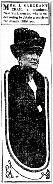 Mrs. J. Sargeant Cram, Salt Lake Tribune, Sept 30, 1915 sml