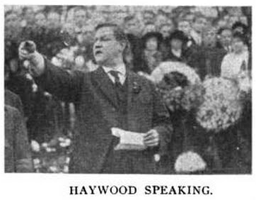 Joe Hill' Funeral, Haywood Speaks, sml, ISR of Jan 1916