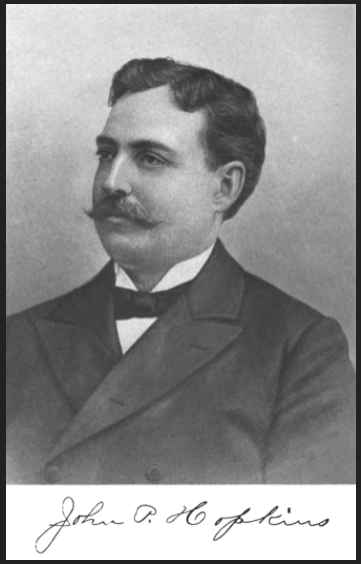 John Patrick Hopkins (1858-1918), Chicago Mayor 1893-1895
