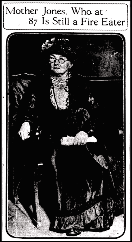 Mother Jones Fire Eater, Lg Crpd, St L Str, Aug 23, 1917