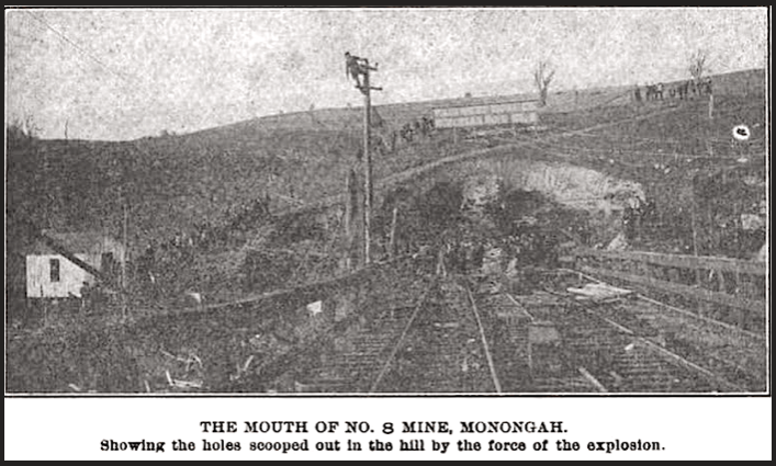 Monongah MnDs, No 8 by Stella, Charities and Commons, Jan 4, 1908