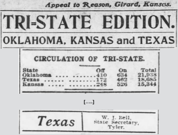 Tri-State Ed, Texas, AtR Jan 4, 1908