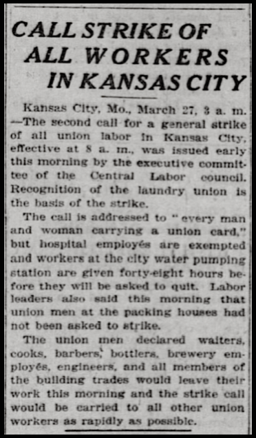 Kansas City GS, Chg Tb, Mar 27, 1918