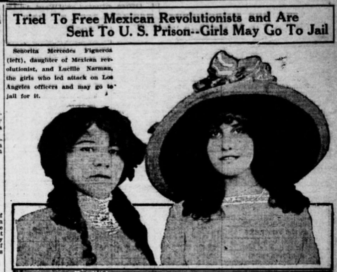 Mercedes Figueroa, Lucille Norman Magon May go to jail, Tacoma TX p5, July 11, 1912