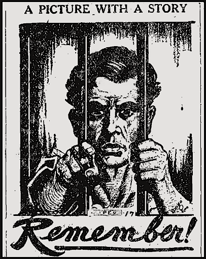 Remember Political Prisoners by Bingo, OH Sc, Mar 10, 1918