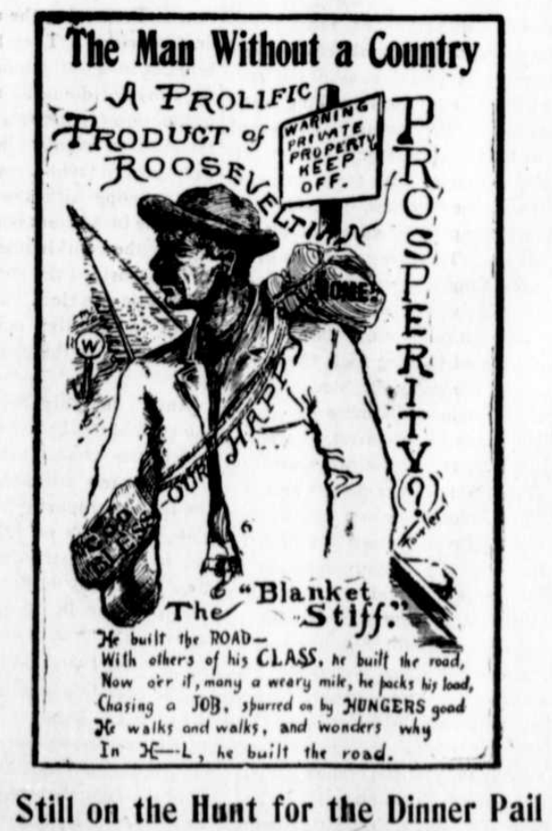The Blanket Stiff, Montana News p1, Feb 27, 1908