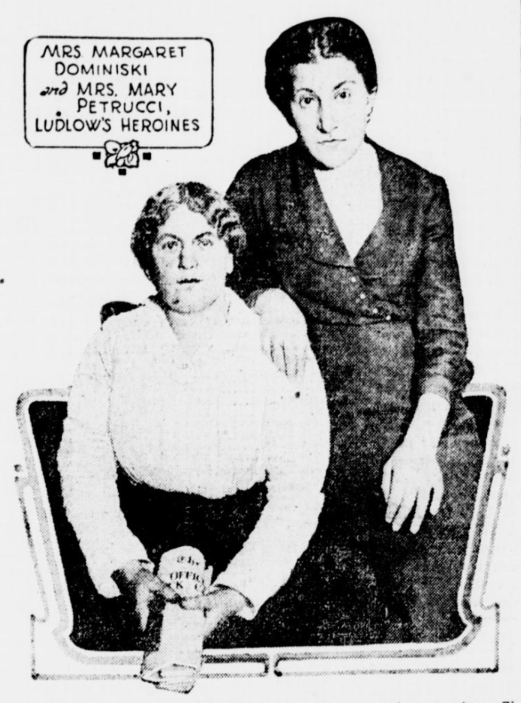 Mrs Dominiski & Mrs Petrucci, NY Trib, Feb 4, 1915 
