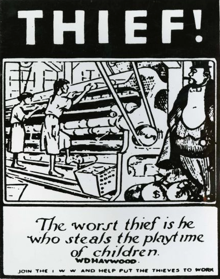 WWIR, IWW, Child Labor Thief BBH, NYTb p28, Apr 14, 1918
