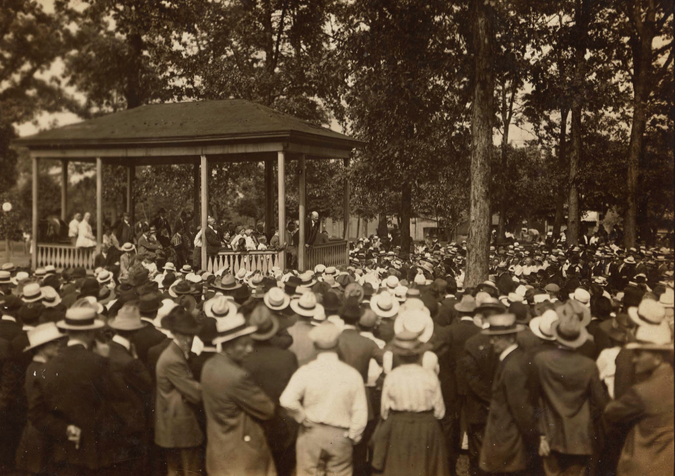 EVD, Debs Canton Nimisilla Park, June 16, 1918