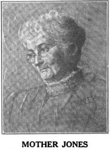 Mother Jones by LS Chumley, ISR Jan 1916
