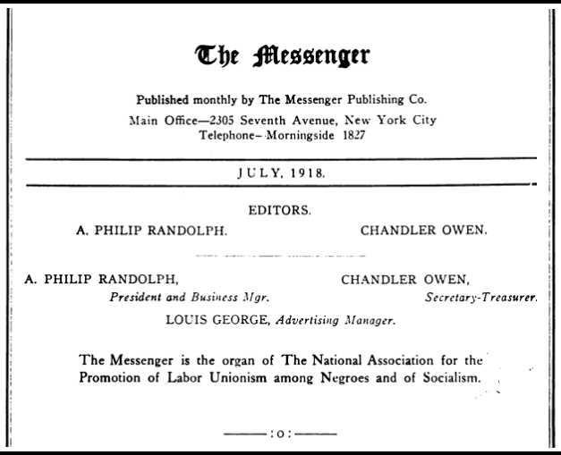 The Messenger, July 1918