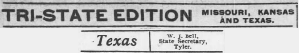 Tri-State Edition, Texas, AtR p3, July 11, 1908