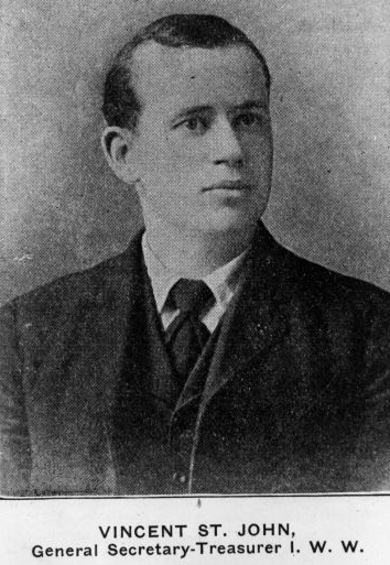 Vincent St John, Gen Sec-Tre IWW, Reuther, about 1906